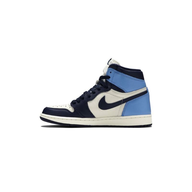 Air Jordan 1 Retro Høy Og Hvit Marineblå Herresko