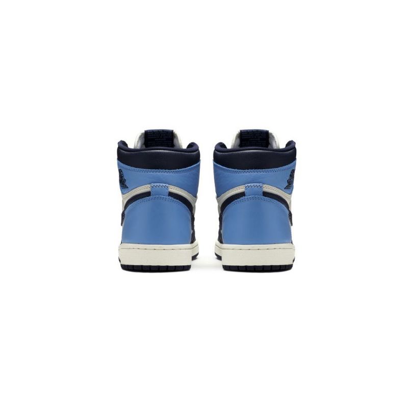 Air Jordan 1 Retro Høy Og Hvit Marineblå Herresko