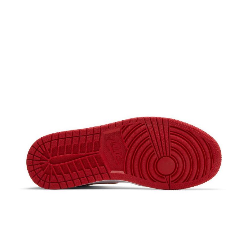 Air Jordan 1 Retro Høy Og Hvit Rød Svart Herresko