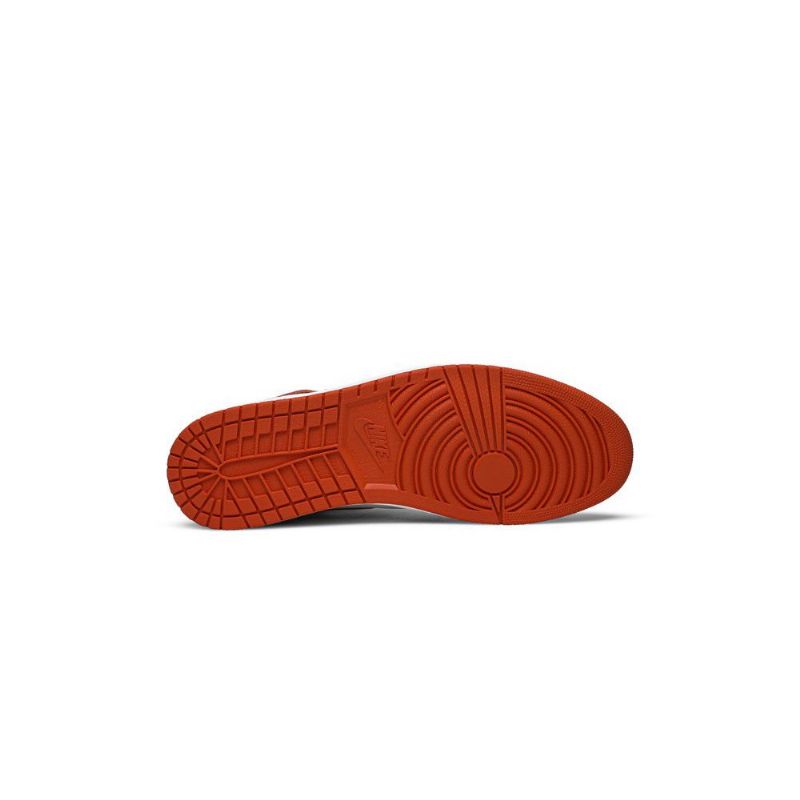 Air Jordan 1 Retro Høy Og Pe Blå Hvit Oransje Herresko