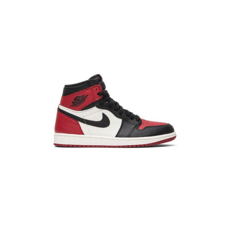 Air Jordan 1 Retro Høy Og Rød Hvit Svart Herresko