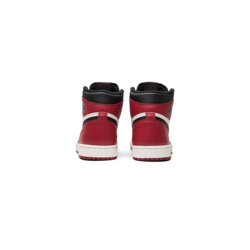 Air Jordan 1 Retro Høy Og Rød Hvit Svart Herresko