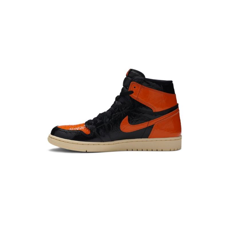 Air Jordan 1 Retro Høy Og Svart Brun Herresko