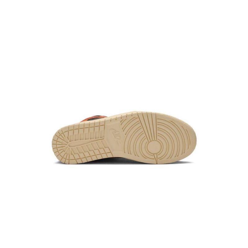 Air Jordan 1 Retro Høy Og Svart Brun Herresko