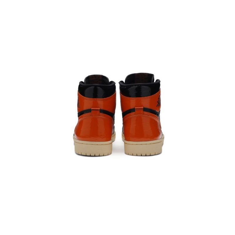 Air Jordan 1 Retro Høy Og Svart Brun Herresko