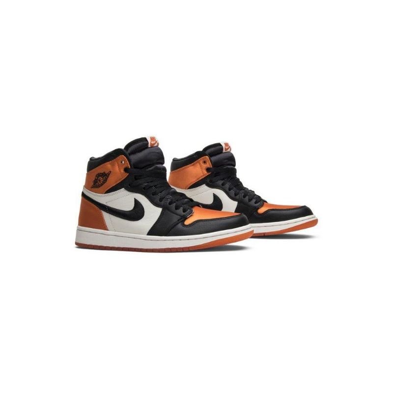 Air Jordan 1 Retro Høy Og Svart Brun Hvit Damesko