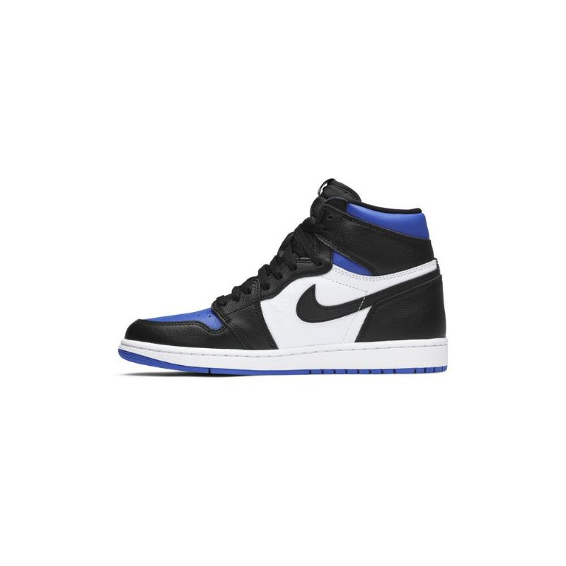 Air Jordan 1 Retro Høy Og Svart Hvit Blå Herresko