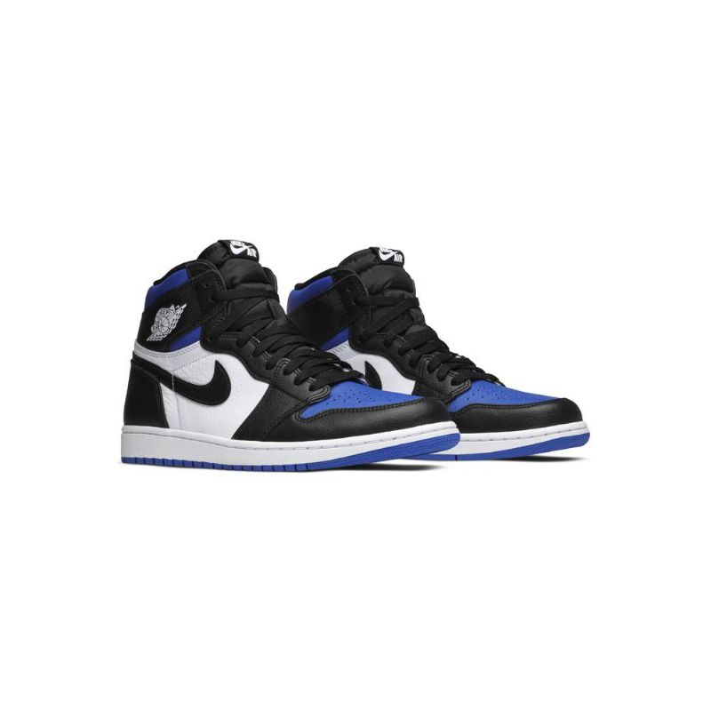 Air Jordan 1 Retro Høy Og Svart Hvit Blå Herresko