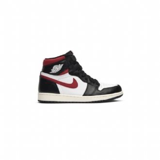 Air Jordan 1 Retro Høy Og Svart Hvit Rød Herresko