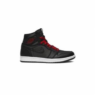 Air Jordan 1 Retro Høy Og Svart Rød Herresko
