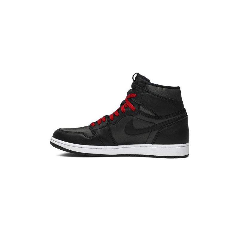 Air Jordan 1 Retro Høy Og Svart Rød Herresko