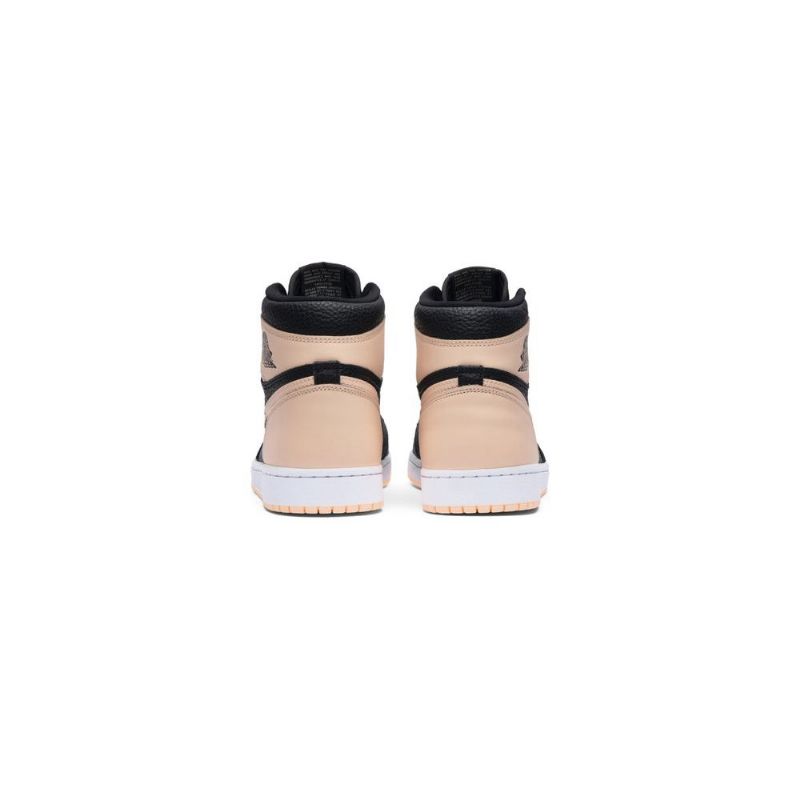 Air Jordan 1 Retro Høy Og Svart Rosa Hvit Herresko