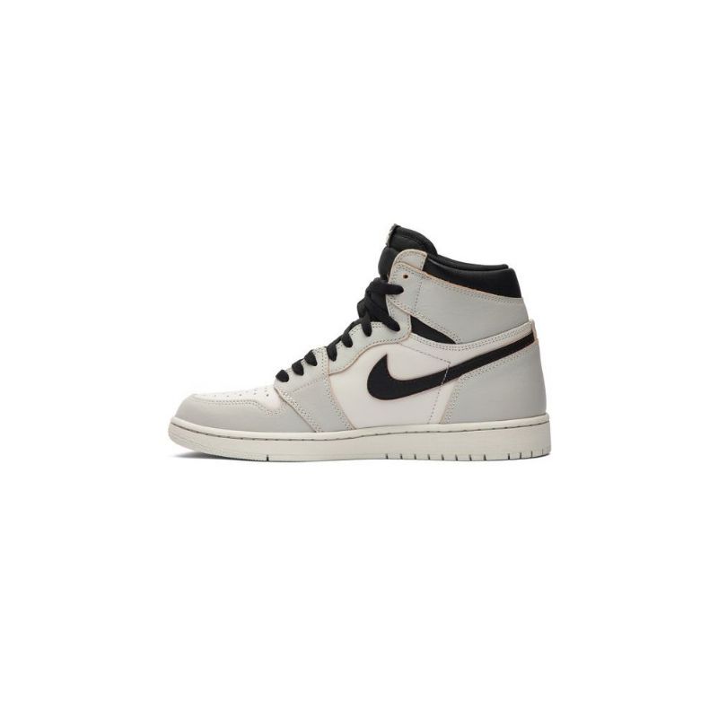 Air Jordan 1 Retro Høy Sb Beige Grå Svarte Herresko