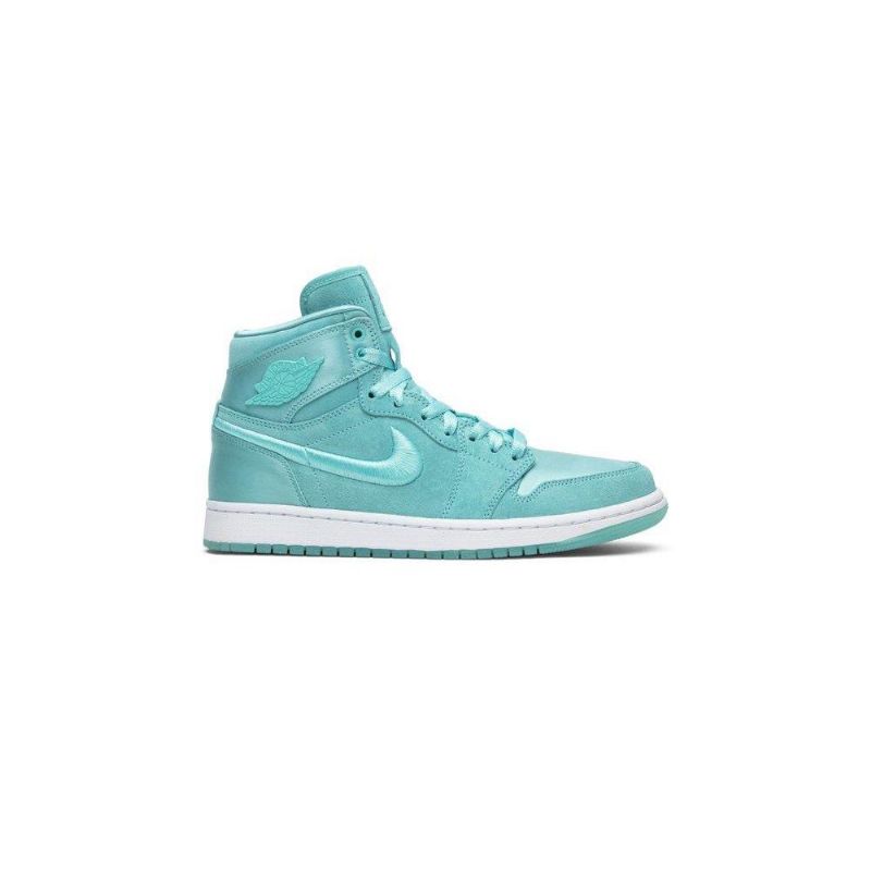 Air Jordan 1 Retro Høy Turkis Hvit Damesko
