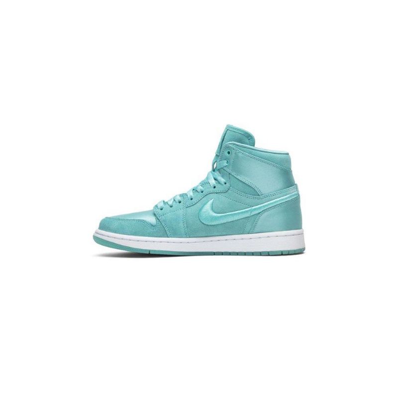 Air Jordan 1 Retro Høy Turkis Hvit Damesko