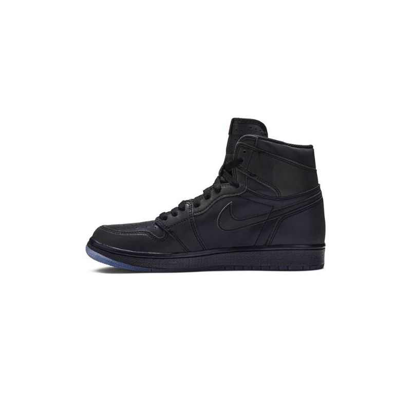 Air Jordan 1 Retro Høyzoom Svarte Flerfargede Herresko