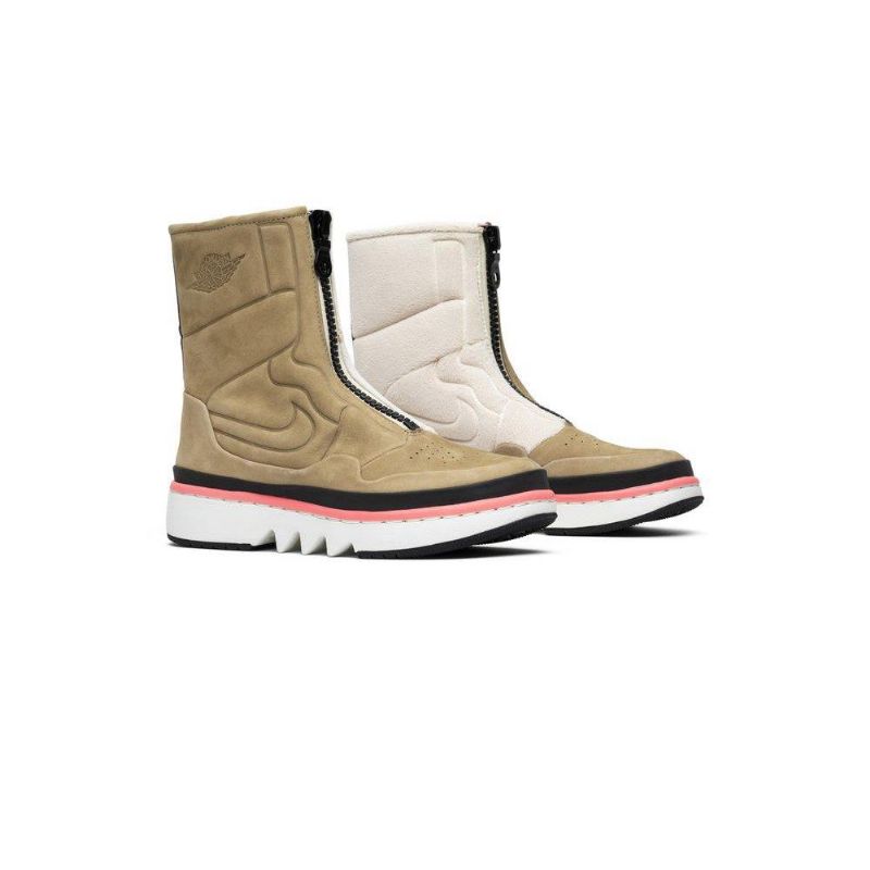Air Jordan 1 Retro Jester Xx Beige Grønn Rosa Svart Damesko