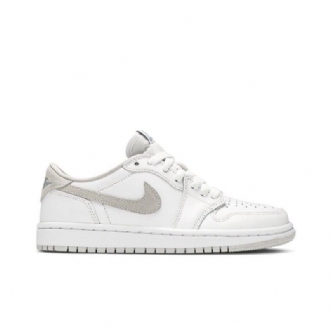Air Jordan 1 Retro Lav Og Hvit Grå Damesko