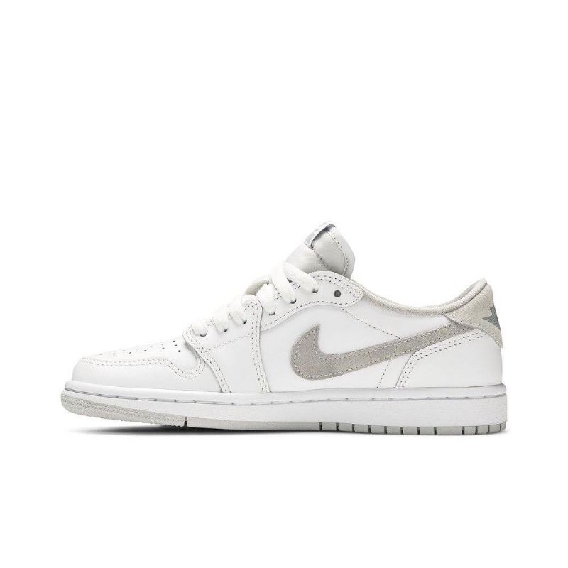 Air Jordan 1 Retro Lav Og Hvit Grå Damesko