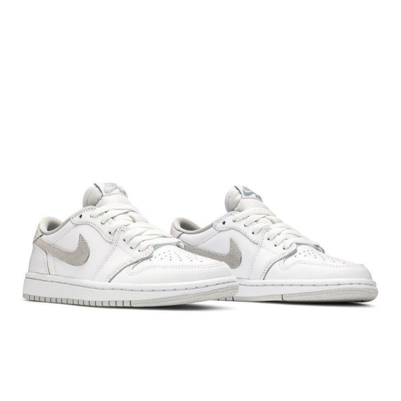 Air Jordan 1 Retro Lav Og Hvit Grå Damesko