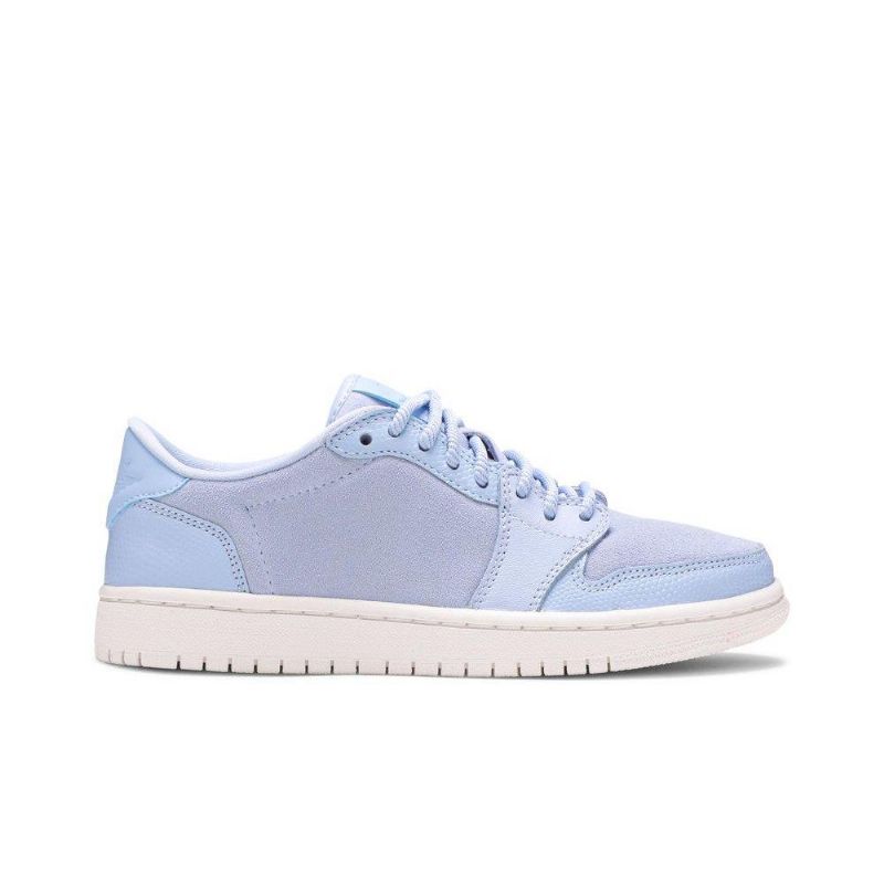 Air Jordan 1 Retro Low Ns Blå Hvit Damesko
