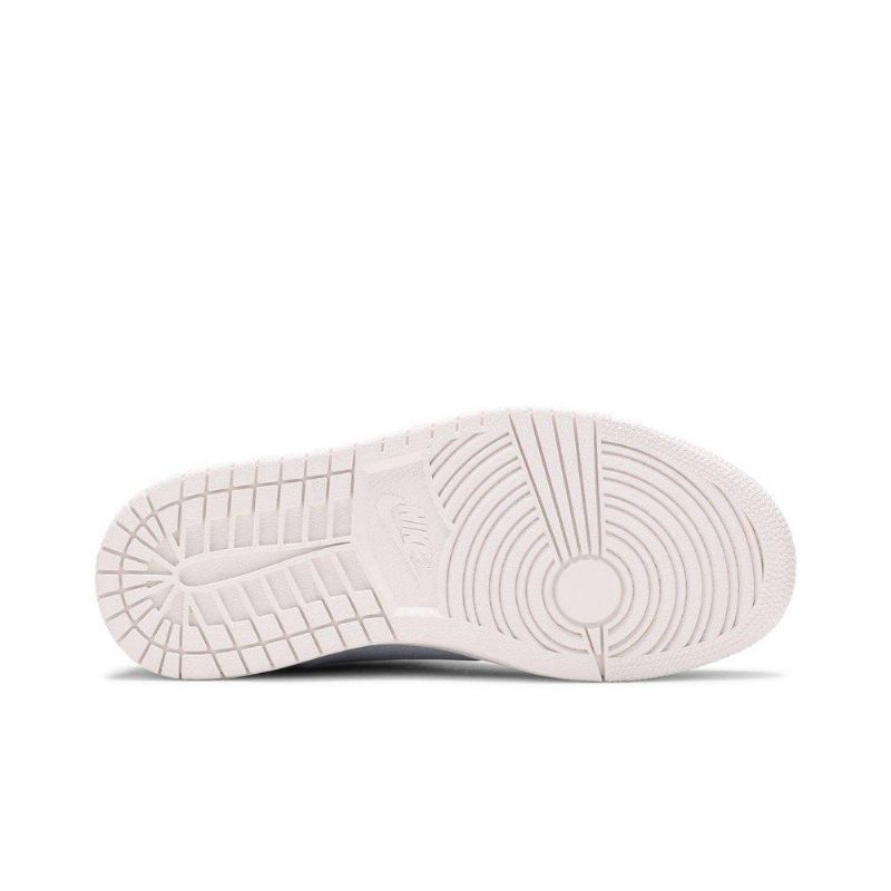 Air Jordan 1 Retro Low Ns Blå Hvit Damesko