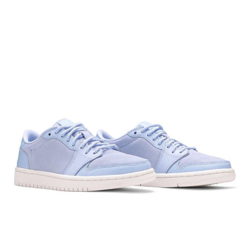 Air Jordan 1 Retro Low Ns Blå Hvit Damesko