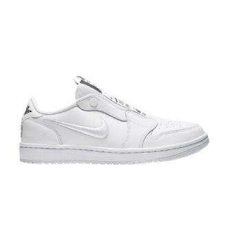 Air Jordan 1 Retro Low Slip Hvite Damesko
