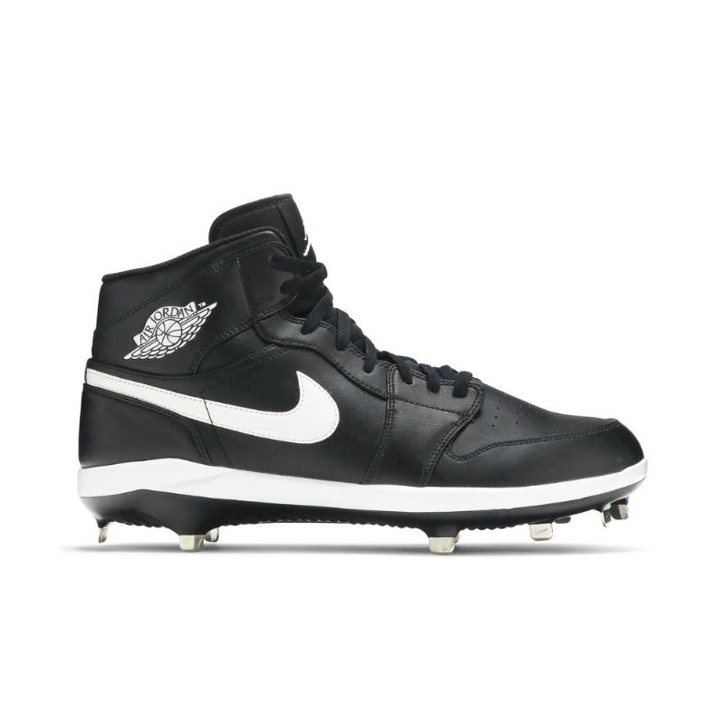 Air Jordan 1 Retro Metall Svart Hvit Herresko