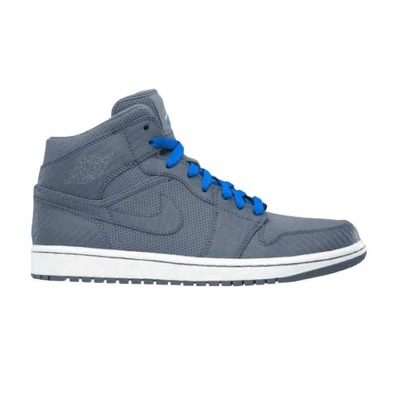 Air Jordan 1 Retro Phat Grå Blå Hvit Herresko