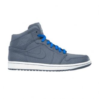 Air Jordan 1 Retro Phat Grå Blå Hvit Herresko