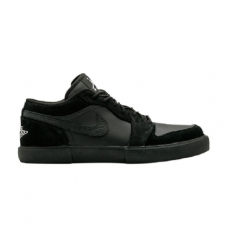 Air Jordan 1 Retro V.1 Svart Hvit Herresko