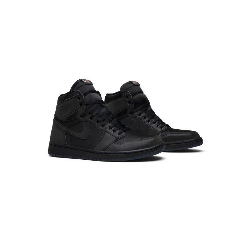Air Jordan 1 Rox Brun Retro Høy Og Svart Rød Grønn Damesko