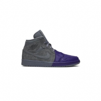 Air Jordan 1 Sheila Rashid Midtlilla Grå Damesko