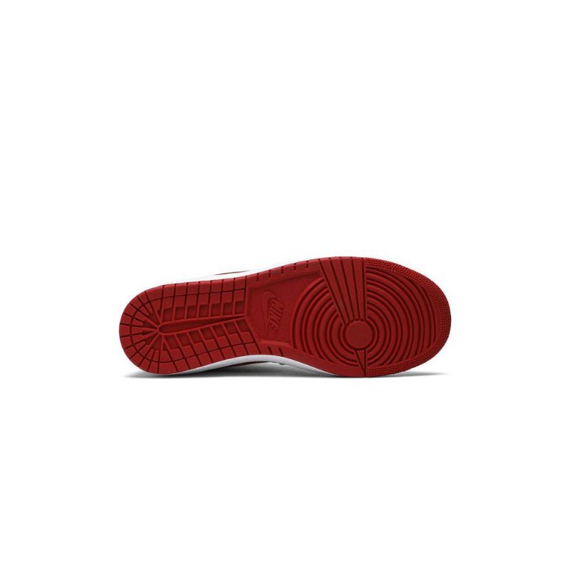 Air Jordan 1 Air Ship Hvit Rød Herresko