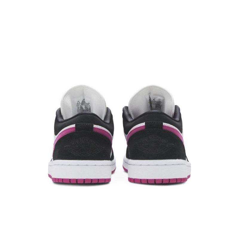 Air Jordan 1 Svart Lilla Hvit Damesko