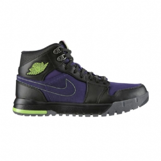 Air Jordan 1 Trek Lilla Svart Grønne Herresko