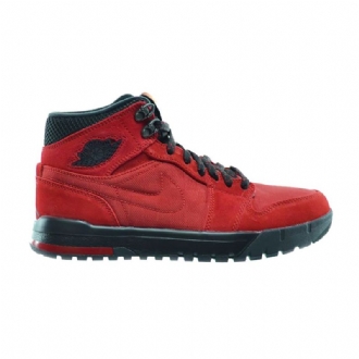 Air Jordan 1 Trek Røde Svarte Herresko