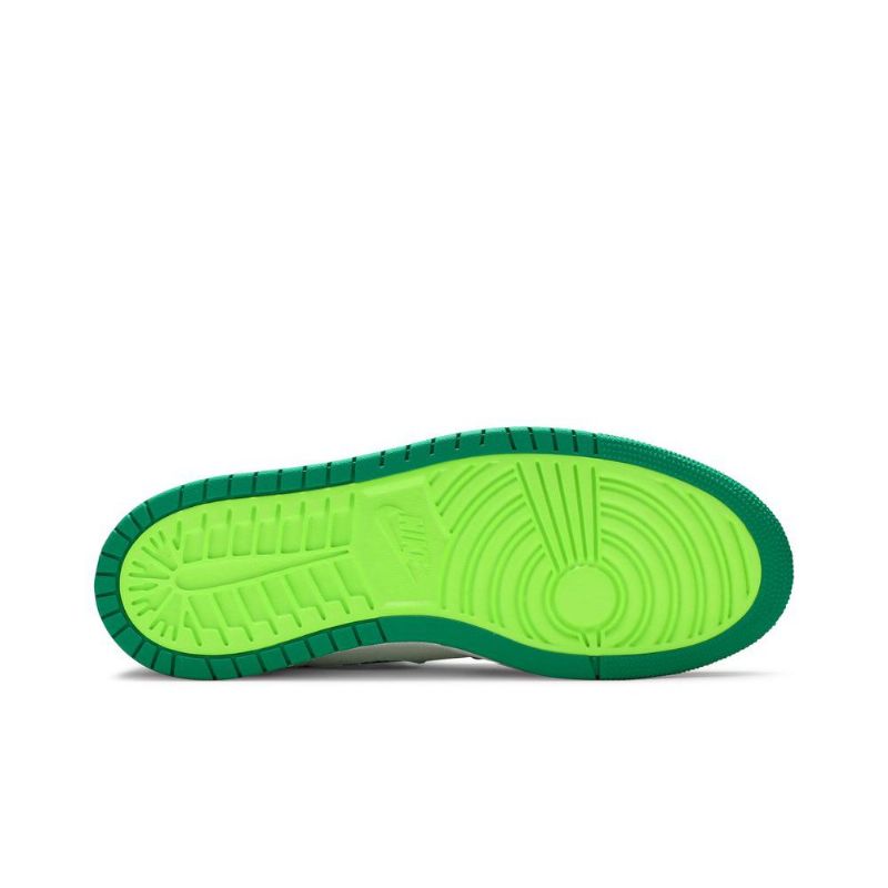Air Jordan 1 Zoom Comfort Grønn Hvit Svart Herresko
