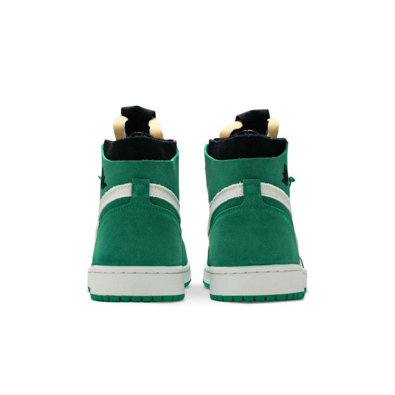 Air Jordan 1 Zoom Comfort Grønn Hvit Svart Herresko