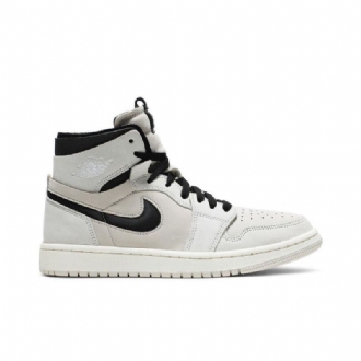 Air Jordan 1 Zoom Hvit Svart Damesko