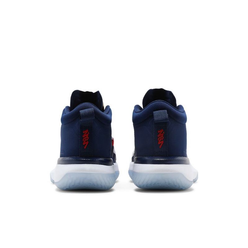 Air Jordan Zion 1 Blå Hvitt Gull Herresko