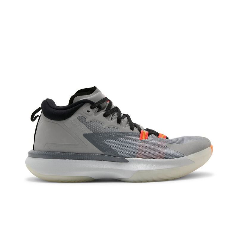Air Jordan Zion 1 Grå Svart Oransje Herresko