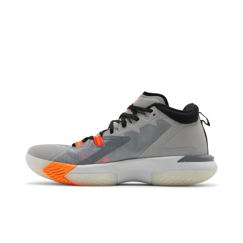 Air Jordan Zion 1 Grå Svart Oransje Herresko