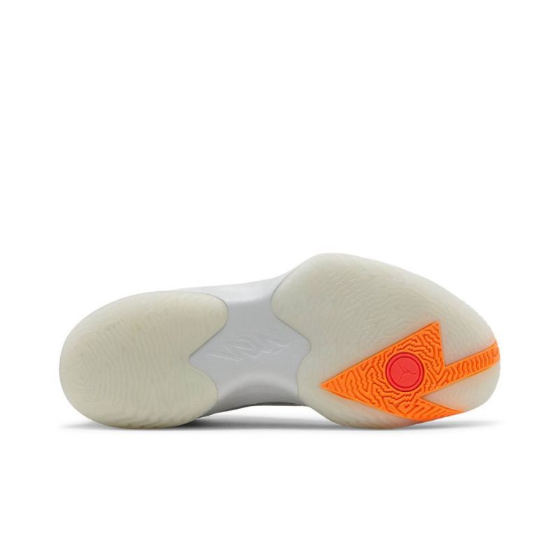 Air Jordan Zion 1 Grå Svart Oransje Herresko