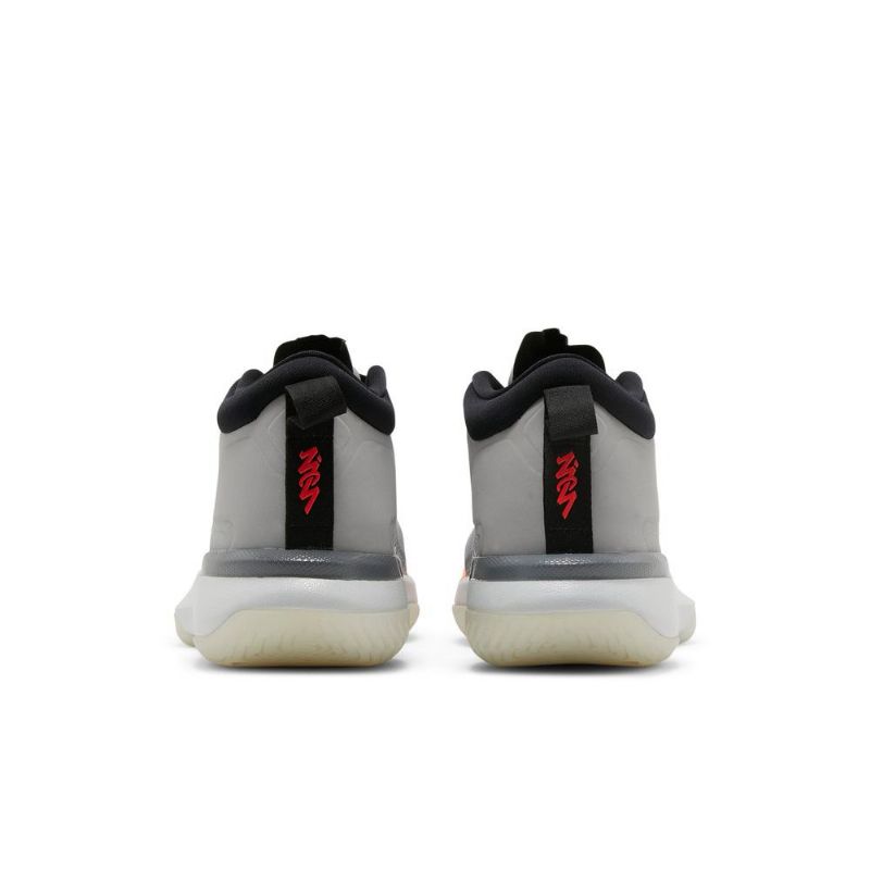Air Jordan Zion 1 Grå Svart Oransje Herresko
