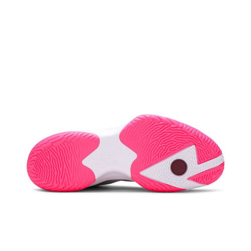 Air Jordan Zion 1 Hvit Rosa Rød Sølv Herresko