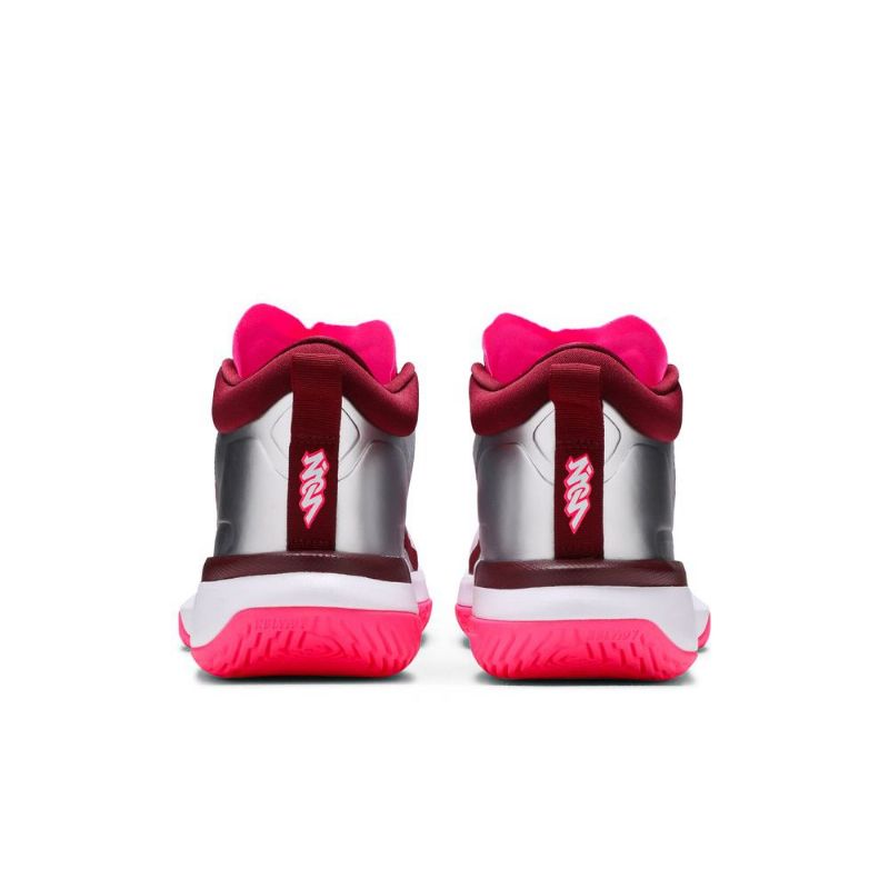 Air Jordan Zion 1 Hvit Rosa Rød Sølv Herresko