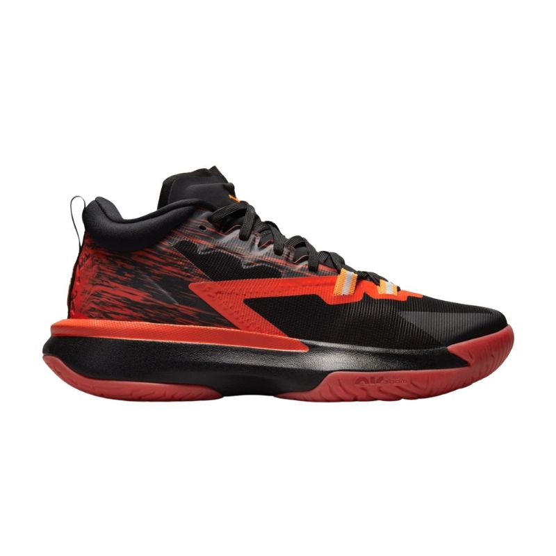 Air Jordan Zion 1 Naruto Sp Svart Rød Herresko