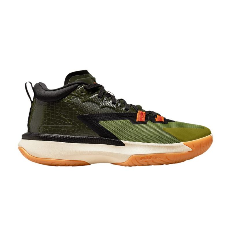 Air Jordan Zion 1 Pf Grønn Olivengrønn Svart Herresko
